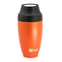 Термосклянка Cheeki 350ml Coffee Mugs Leak Proof, Orange