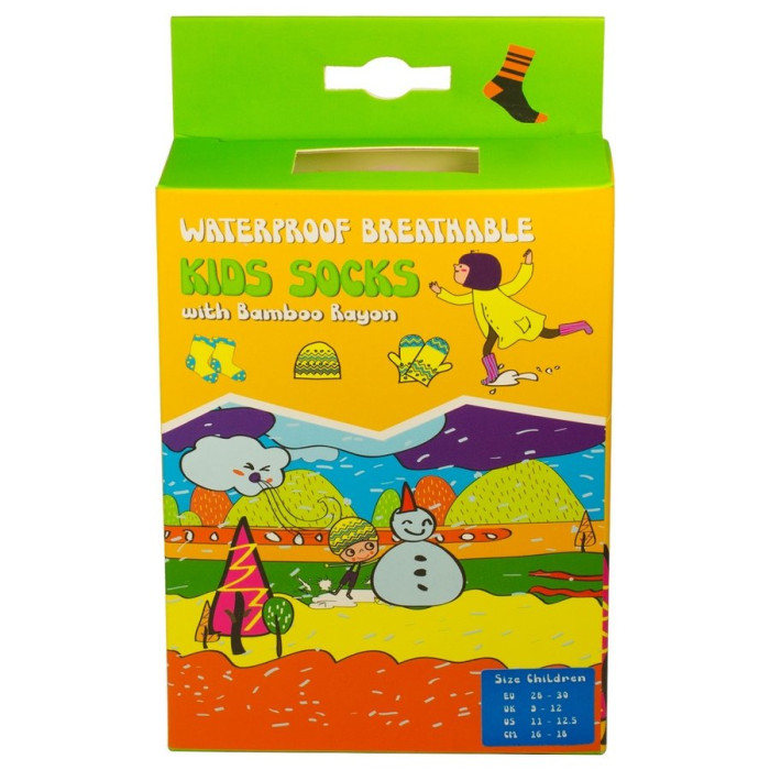 Дитячі водонепроникні шкарпетки DexShell Waterproof Children Socks, L 