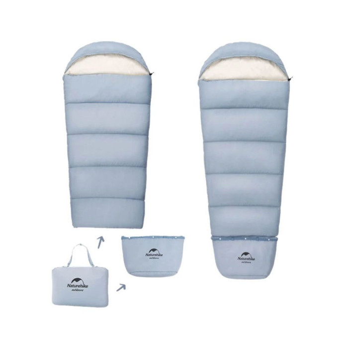 Спальник дитячий Naturehike С300 NH21MSD01, блакитний 