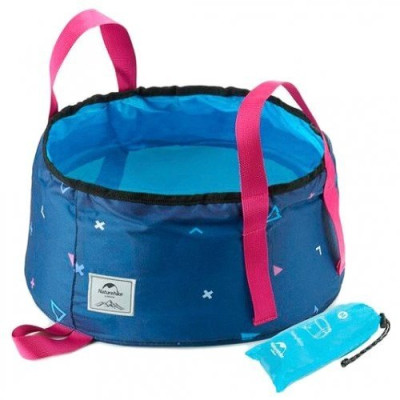 Відро складане Naturehike Folding Washbasin S 10л (NH18L010-P1), синій