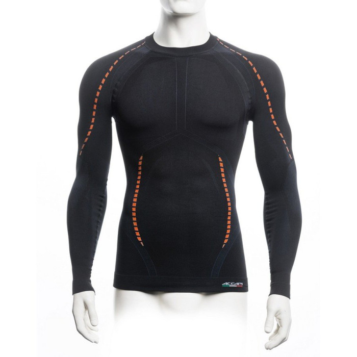 Футболка Accapi X-Country Long Sleeve Shirt Man 999 black, XL/XXL 