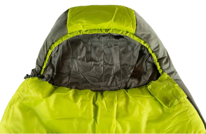 Спальний мішок Tramp Hiker Long кокон правий оливковий /сірий 230/90-55 TRS-051L-R 