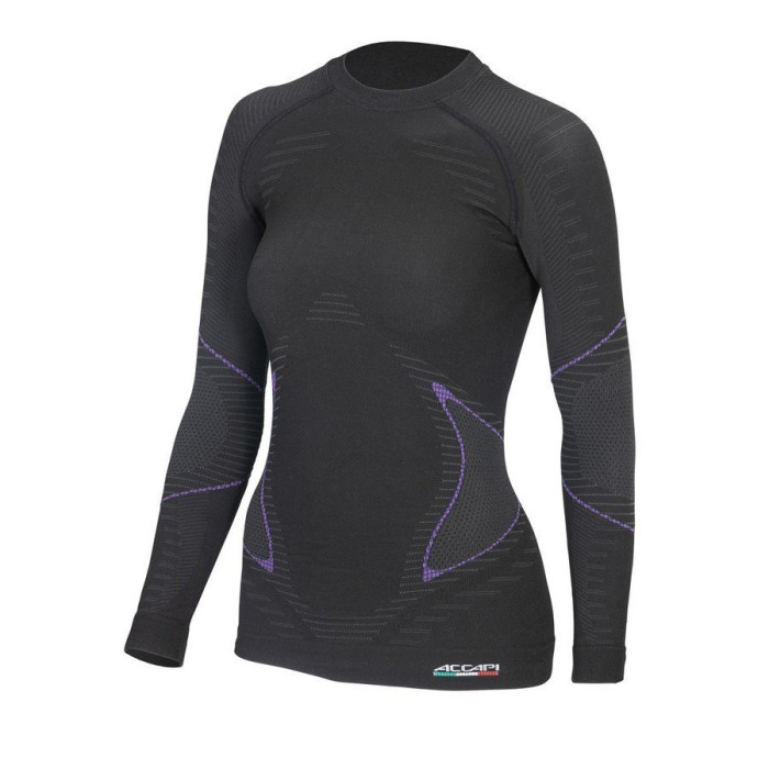 Футболка Accapi X-Country Long Sleeve Shirt Woman 999 black, M/L 