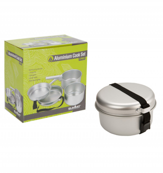 Набір посуду Summit Aluminium Cook Set 5 предметів 