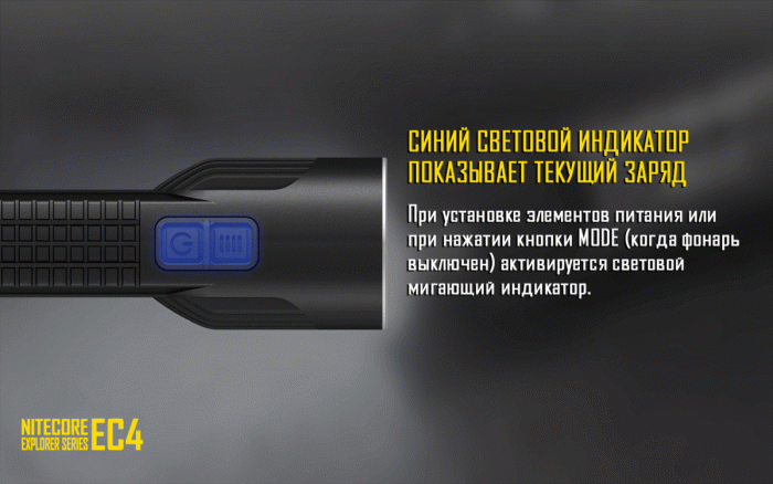 Ліхтар Nitecore EC4 