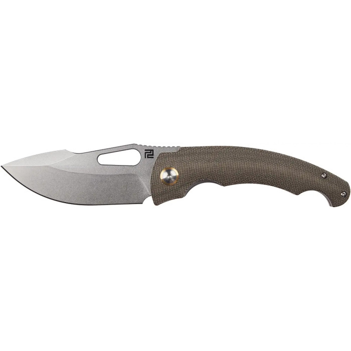 Ніж Artisan Xcellerator SW, AR-RPM9 Steel, Micarta green 