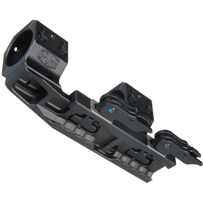 Моноблок Spuhr QDP-3046, Ø30, H34mm/1.35", QDP, Сплав. Picatinny (Винос 40 mm) 