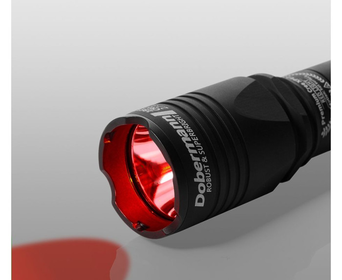 Ліхтар Armytek Dobermann XP-E2 Red 