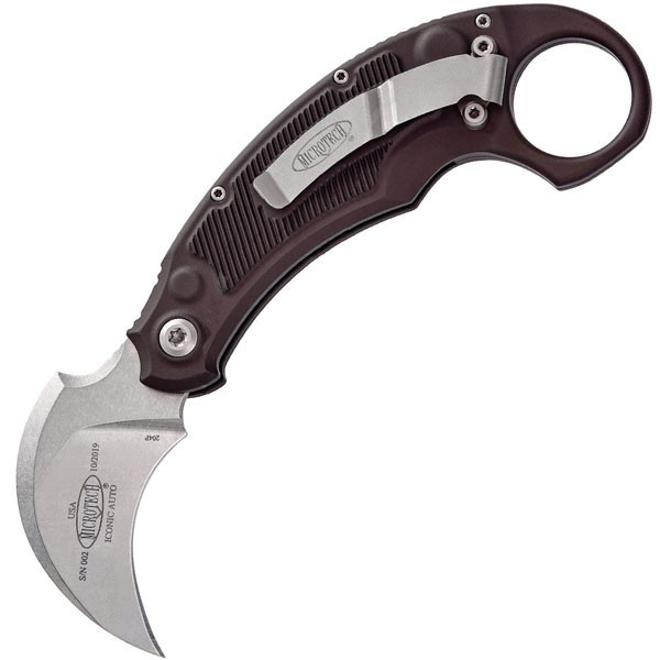 Ніж Культова папка Microtech Stonewash 168-10 