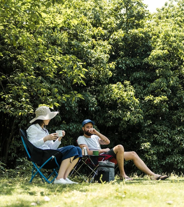 Крісло складне Naturehike YL04 NH18X004-Y, Оксфорд 600D /сталь, чорний 