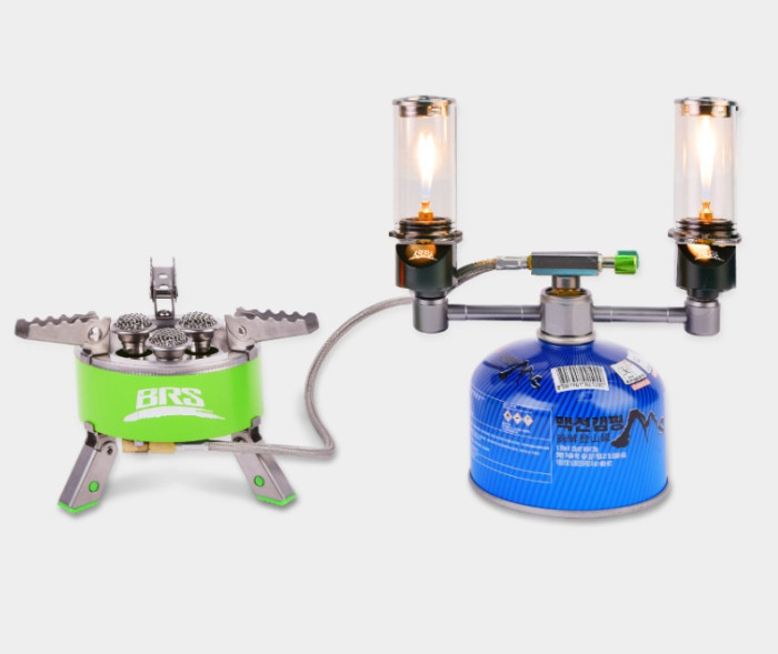 Розгалужувач на три пальника/лампи BRS-17K 