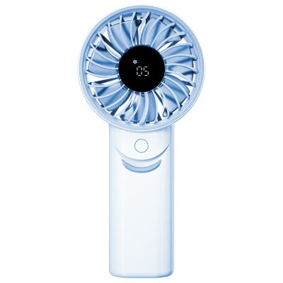 Портативний вентилятор Nitecore NEF03 Pro (LED-дисплей, 5 швидкостей, до 5.8 м/с), синій