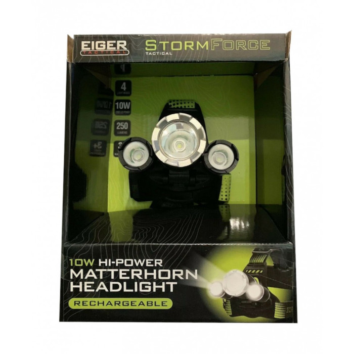 Налобний ліхтар Summit Storm Force Matterhorn XPE T6 