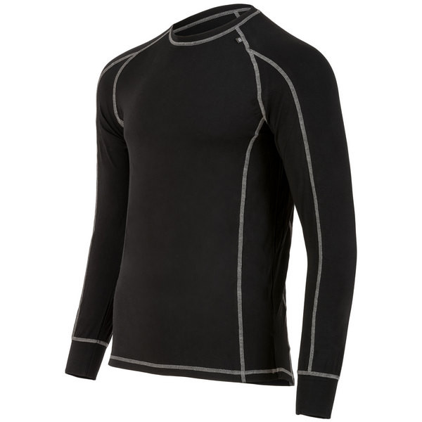 Термофутболка з довгим рукавом Highlander Bamboo 190 Mens Black, S 