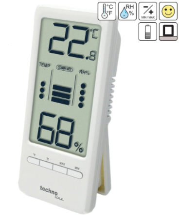 Термогігрометр Technoline WS9119 - білий 