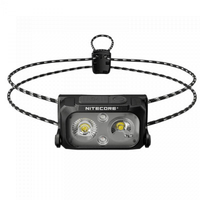 Ліхтар налобний Nitecore NU25 UL NEW2 (400 люмен), чорний