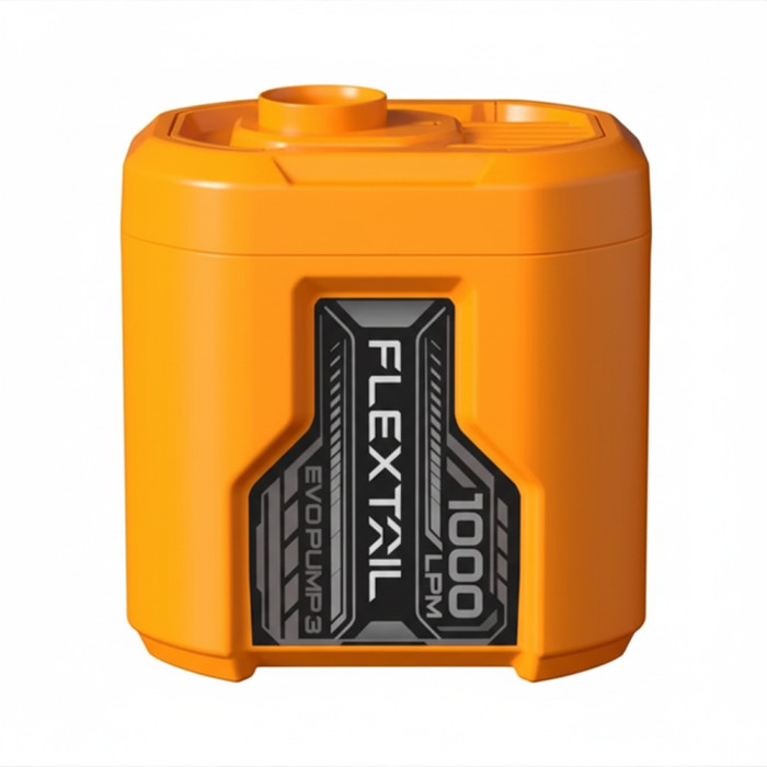 Портативний повітряний насос Flextail Evo Pump 3, 1000 л/хв, помаранчевий 