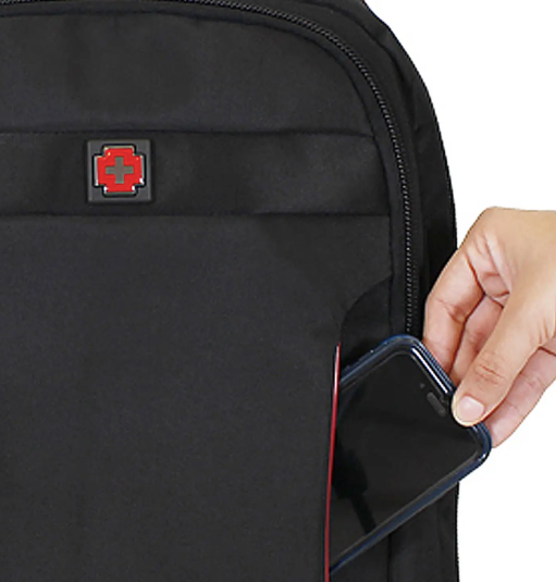 Рюкзак міський Swissbrand Nyon 2.0 20 Black (SWB_BENYO001X) 