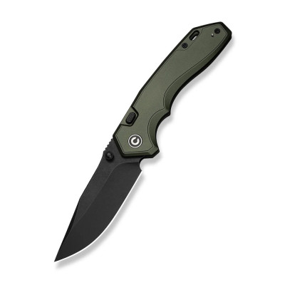 Ніж складаний туристичний Civivi Elite Brova, (8.7 см) CPM S35VN / Aluminum зелений