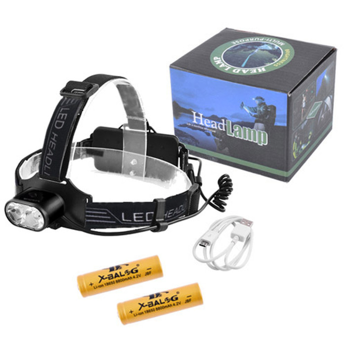 Ліхтар Police 2128-2T6, microUSB 