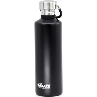 Пляшка для води Cheeki Classic Single Wall 750 мл (Matte Black)