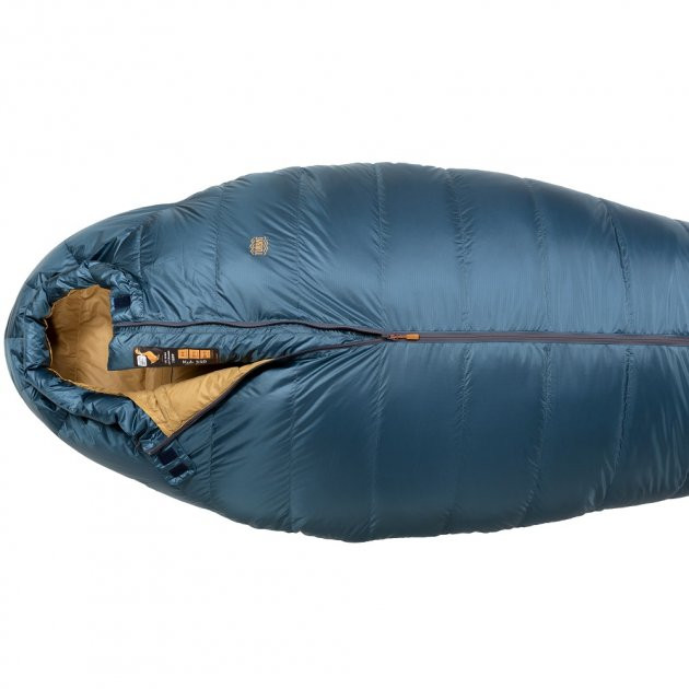 Спальник Пуховий Turbat KUK 500 blue-185 см - синій 