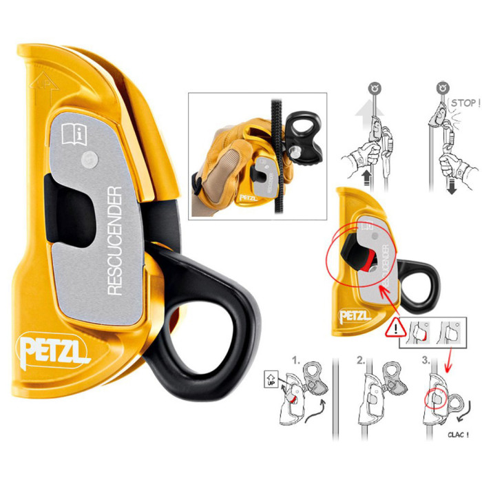Затискач Petzl RESCUECENDER 