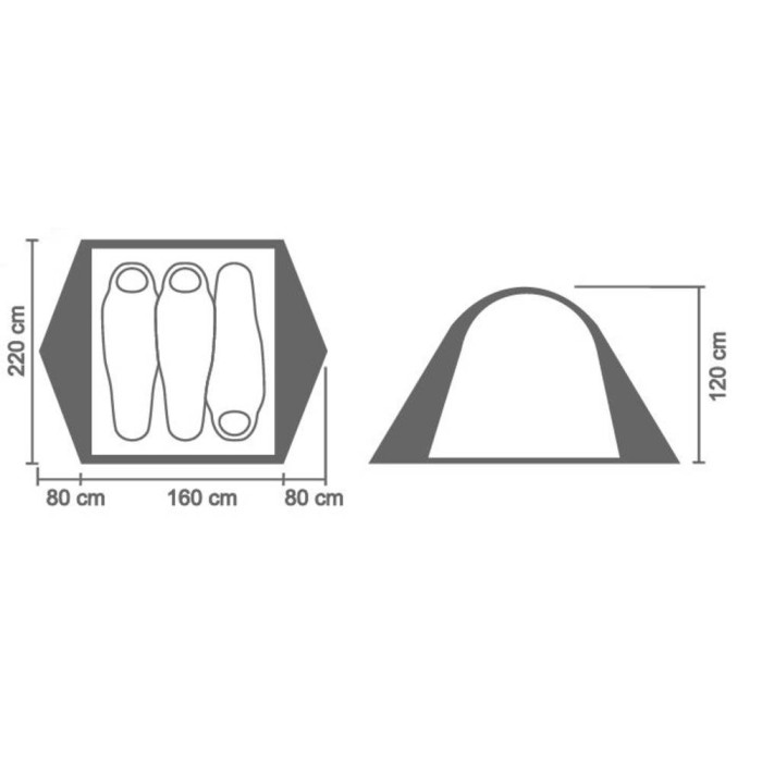 Намет Rock Empire Alpine 2 ZCT002 
