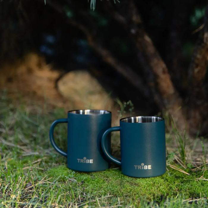 Термочашка Tribe Сamp Mug 300 мл T-FA-0043, ocean