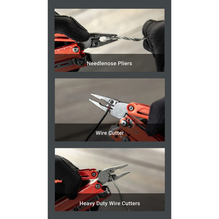 Мультитул Nextorch Pioneer MT20, червоний 