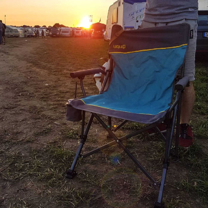 Складне крісло Uquip Roxy Blue/Grey (244002) 