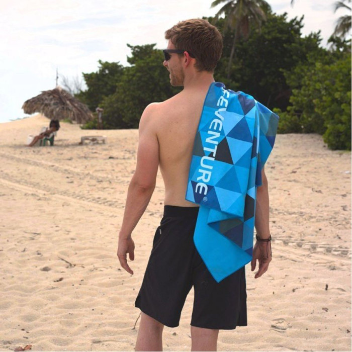 Рушник Lifeventure Soft Fibre Triangle Giant (Blue) 
