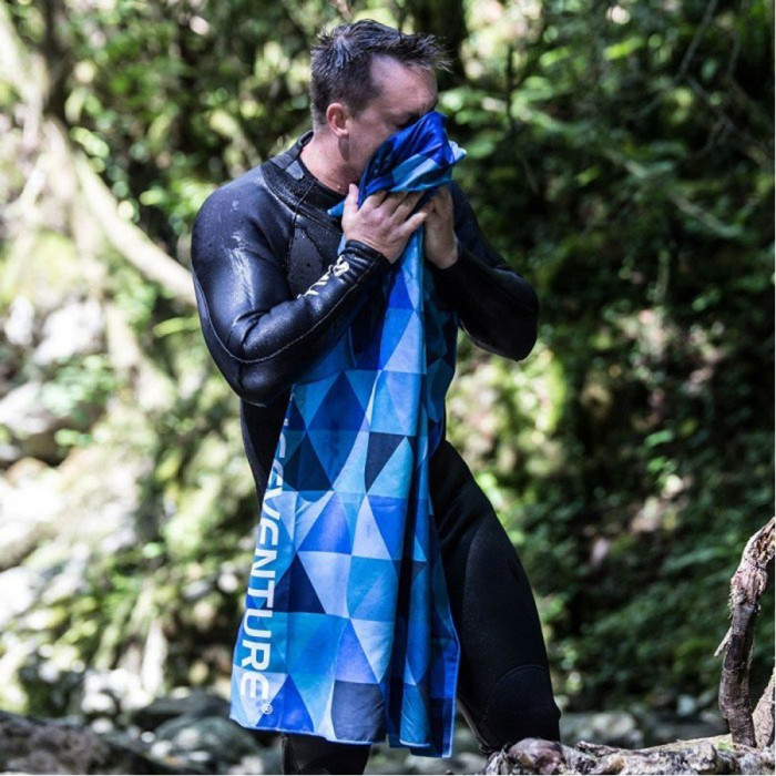 Рушник Lifeventure Soft Fibre Triangle Giant (Blue) 
