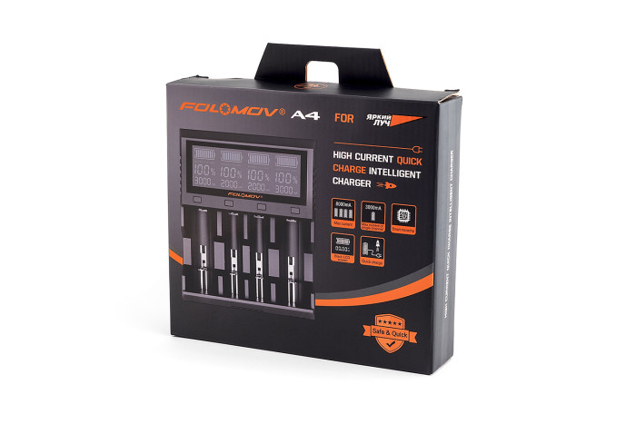 Зарядний пристрій яскравий промінь А4 Folomov 