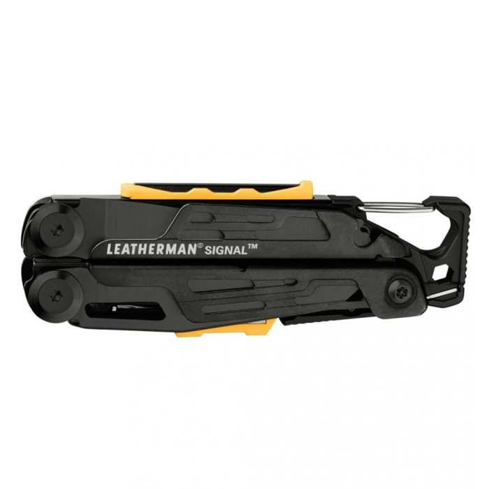 Мультиінструмент LEATHERMAN SIGNAL BLACK, синтетичний чохол, картонна коробка 