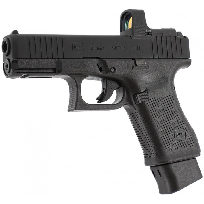 Пневматичний пістолет Umarex Glock 19  Gen5 MOS BLK кал.4,5мм 