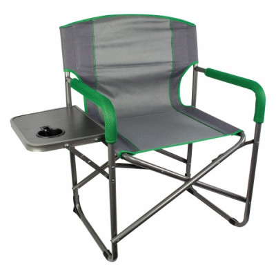 Складаний стілець Highlander Directors With Side Table Grey