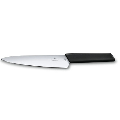 Кухонний ніж Swiss Modern Carving 19см із чорн. ручкою (блістер)