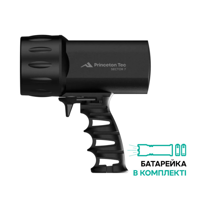 Ліхтар Princeton Tec Sector 7, 1600 Lumens black 