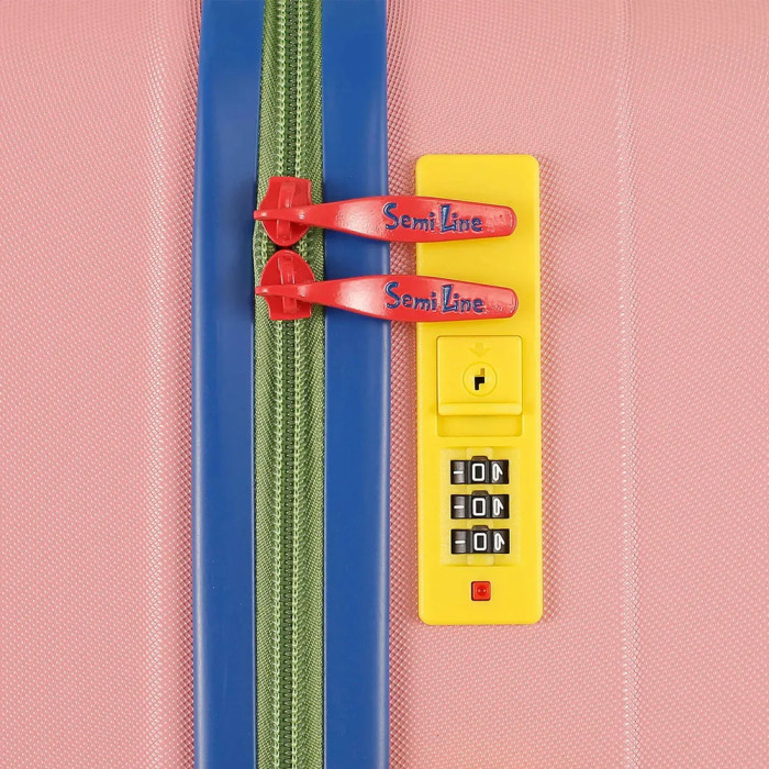 Валіза Semi Line 20" (S) Rose (T5806-1) 