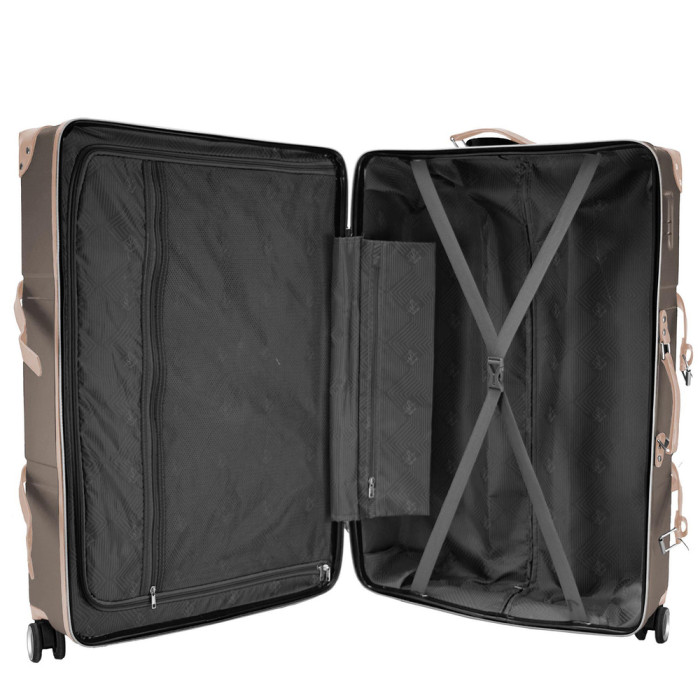 Валіза Semi Line 28" (L) Brown/Pink Cream (T5673-4) 