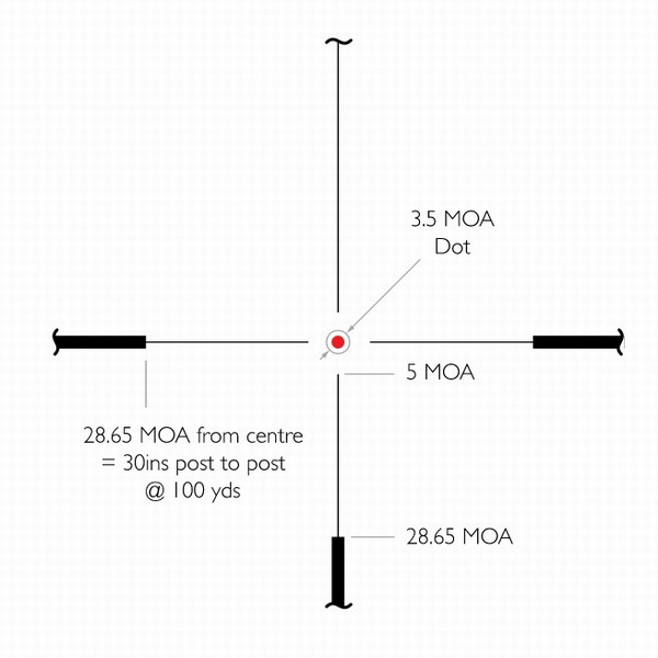 Приціл оптичний Hawke Vantage 30 WA 1-4x24 (L4A IR Dot) 