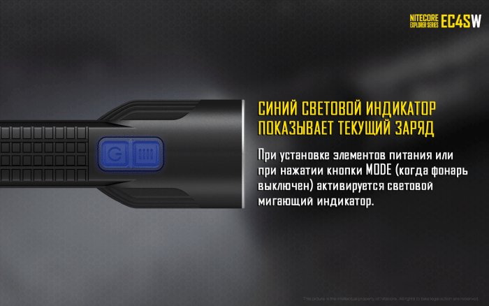 Ліхтар Nitecore EC4Sw 