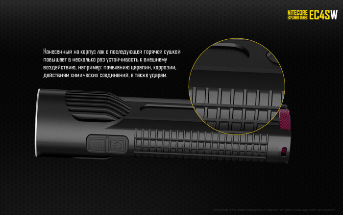 Ліхтар Nitecore EC4Sw 