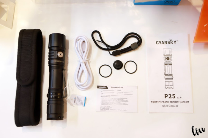 Ліхтар Cyansky P25V2.0 XHP70.3 чорний 