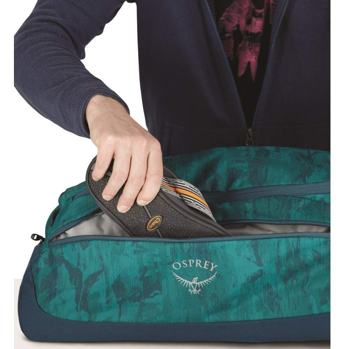 Сумка на колесах Osprey Daylite Carry-On Wheeled Duffel 40-Зелена 