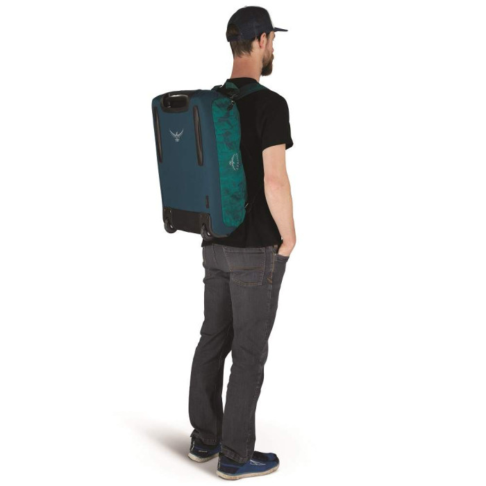 Сумка на колесах Osprey Daylite Carry-On Wheeled Duffel 40-Зелена 