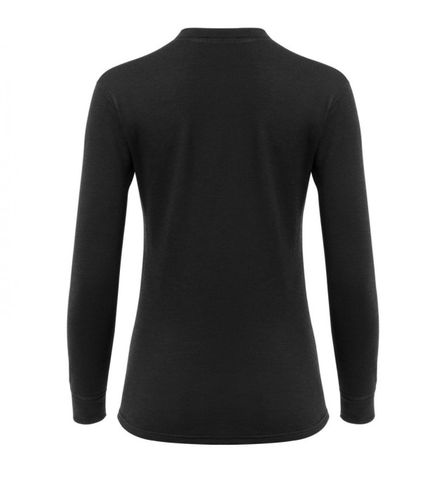 Термокофта жіноча Aclima WoolTerry 220 Crew Neck Jet Black S 