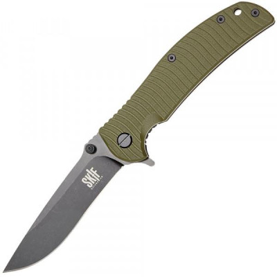 Ніж Skif Urbanite II Black Stonewash оливковий 425SEBG