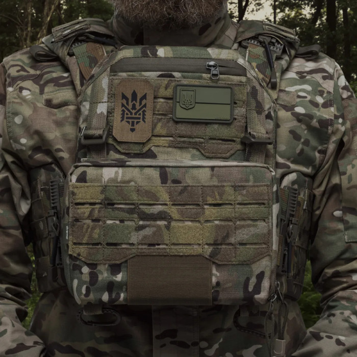 Адміністративний підсумок Ukrarmor PRO. Cordura 500D. Кріплення Molle Мультикам 